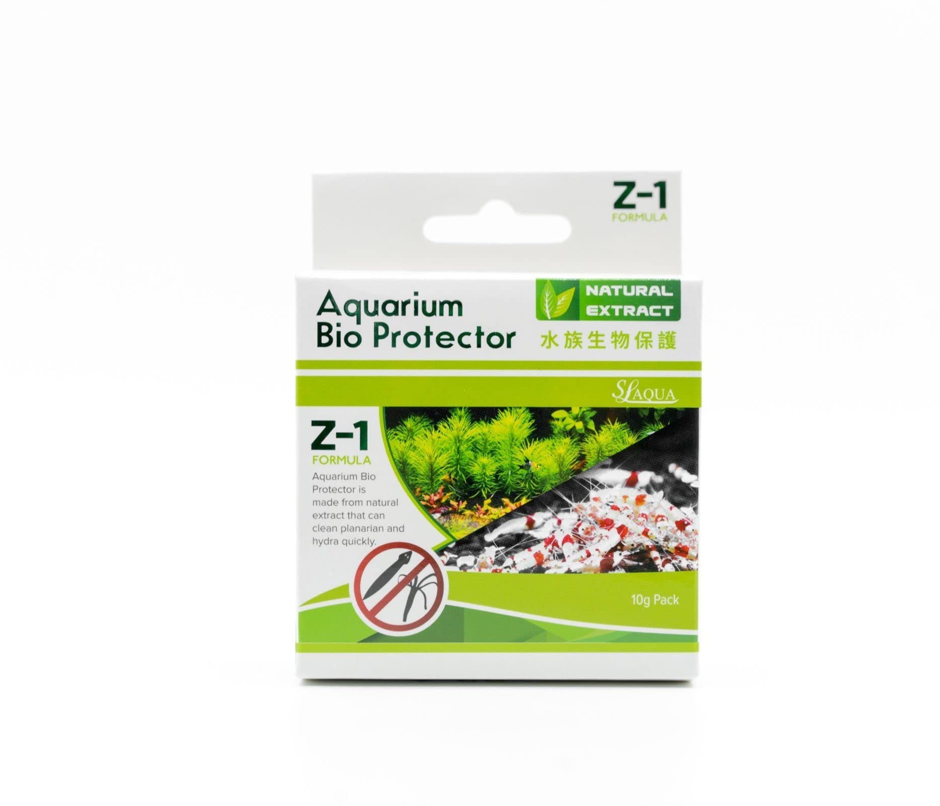 SL AquaAquarium Bio Protector Z1 Planarian & Hydra Remover Killer For Shrimp or fish Tank 10g