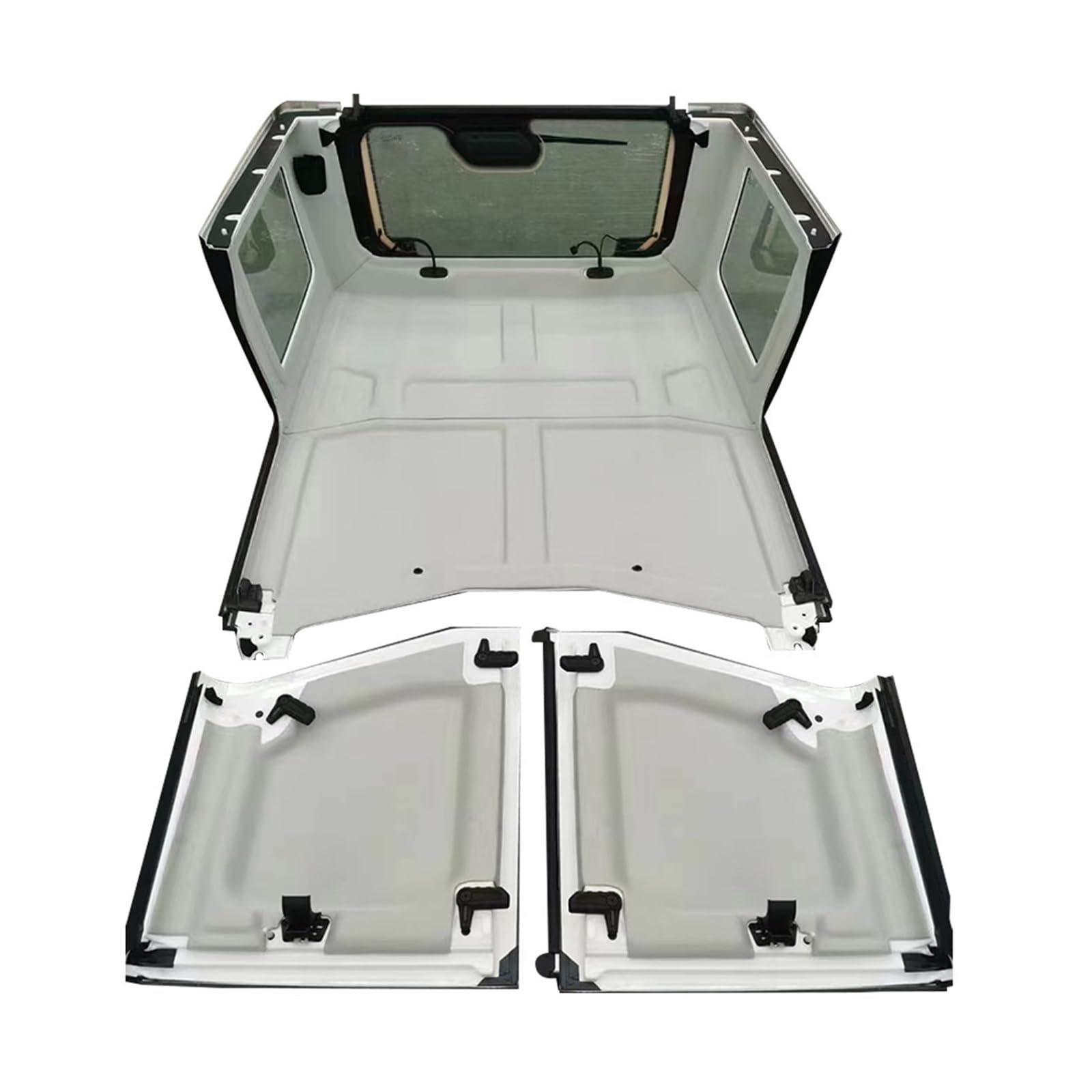 Car Inside 4 Door Roof Heat Insulation Soundproof Cotton Car Insulation Roof Compatible with Jeep Wrangler JL 2018++ JL9052 LANTSUN(Blue)