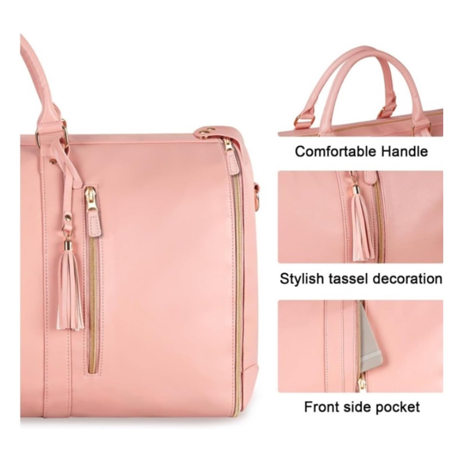 Sacs de Voyage for Voyage avec Pochette à Chaussures, Grande capacité