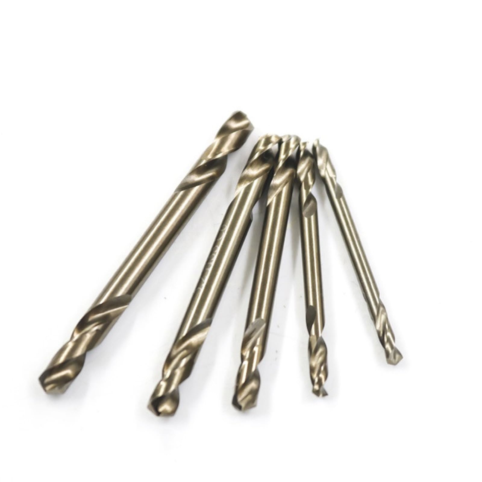 Brocas De Doble Extremo De Cobalto M35, Broca Helicoidal HSS-CO Para Acero Inoxidable,5,5mm 10 Uds.