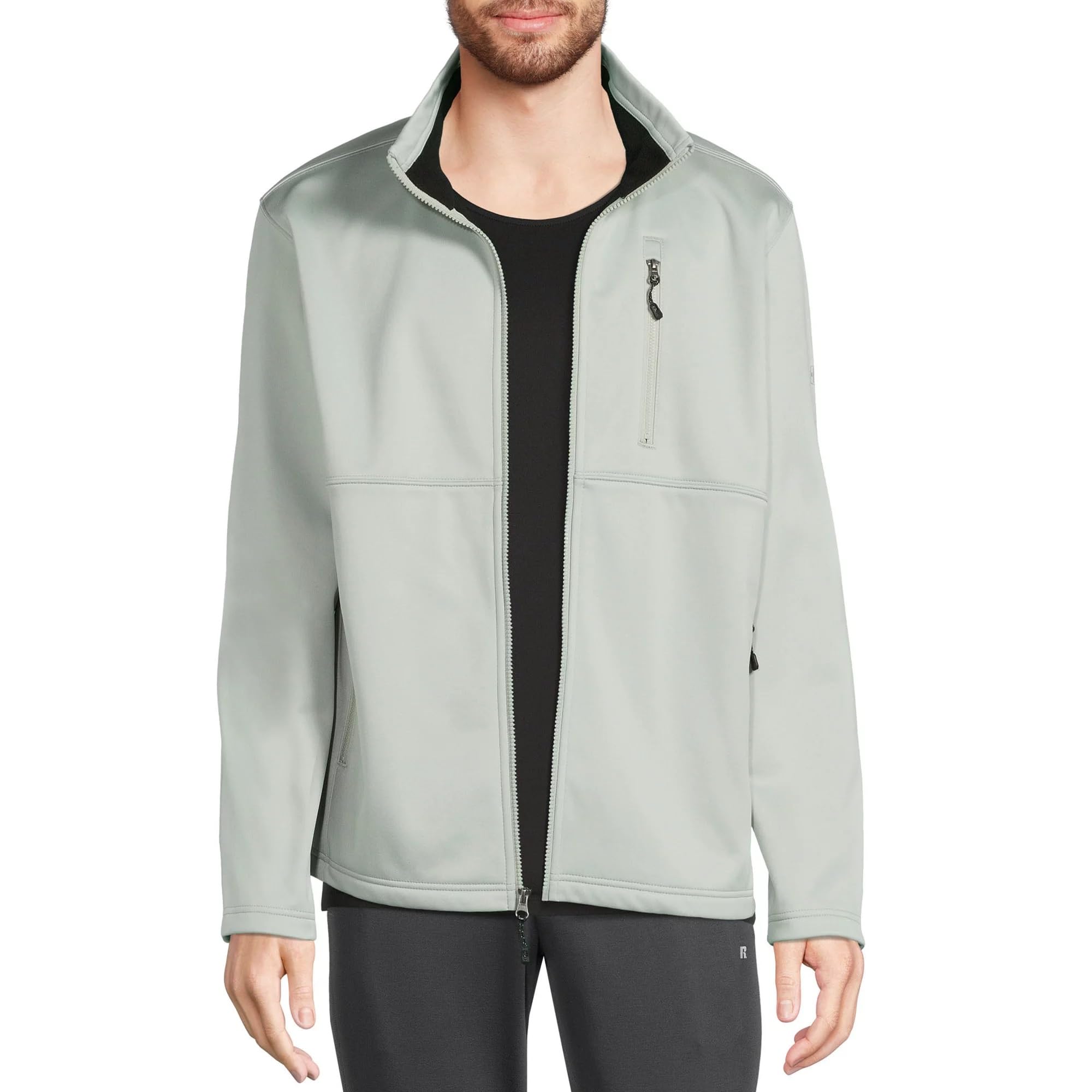 GenericSwiss Tech Men's Midnight Green Softshell Jacket