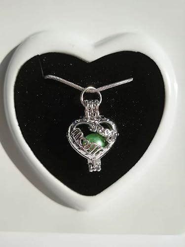 Miniatura 6 de Perlas gemelas Saltwater Love Wish, 10 ostras con perlas gemelas redondas en el interior, 10 colores (0.276-0.315 in), regalo de cumpleaños para