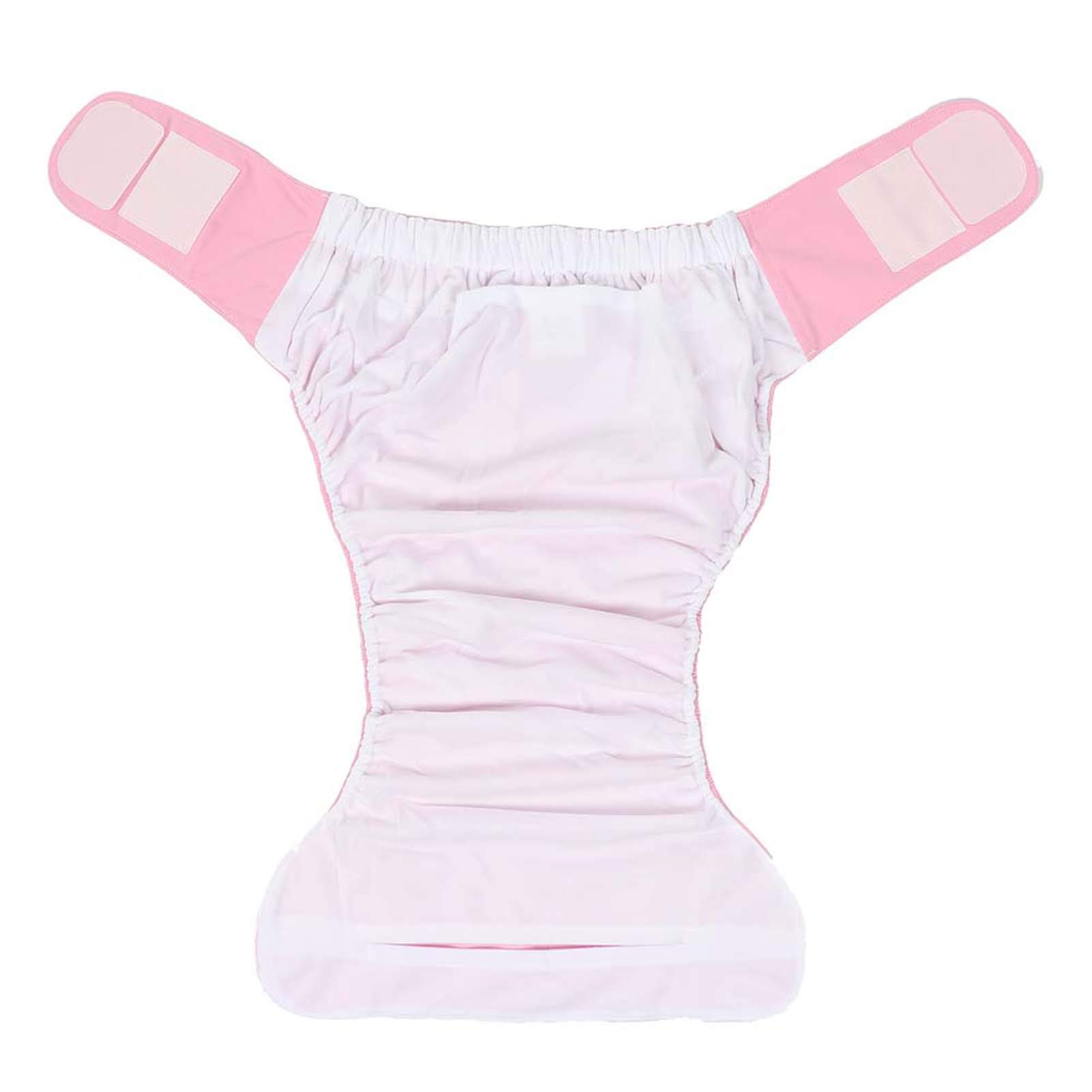 Joyzan Pannolini Lavabili Adulto, Pannolino per Adulti Reutilizzabile Assorbenti Anziani Regolabile Uomo Incontinenza Lavabile Slip Assorbente Riutilizzabile Tampone Tenuta Stagna Nappy Mutande Copri