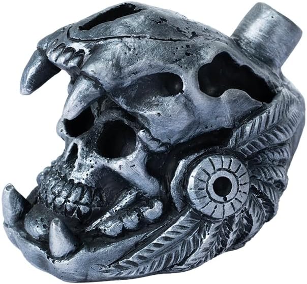 Aztec Death Whistle - Skull Quetzalcoatl Design | 125+ dB Screaming War Whistle for Historical Reenactments, Halloween Scares & Collectors - Image 8