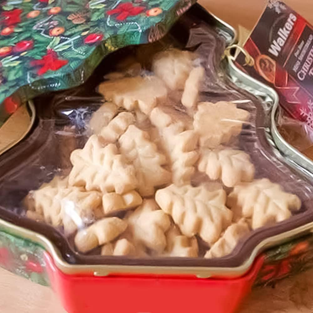 ウォーカー クリスマスツリー缶 ＃１４２５ ２２５ｇ ２缶セット クリスマス walkers イギリス 英国王室御用達