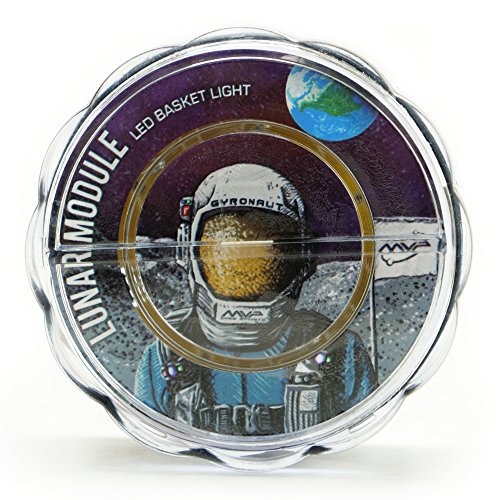 Image of MVP Disc Sports Lunar Module LED Disc Golf Basket Light