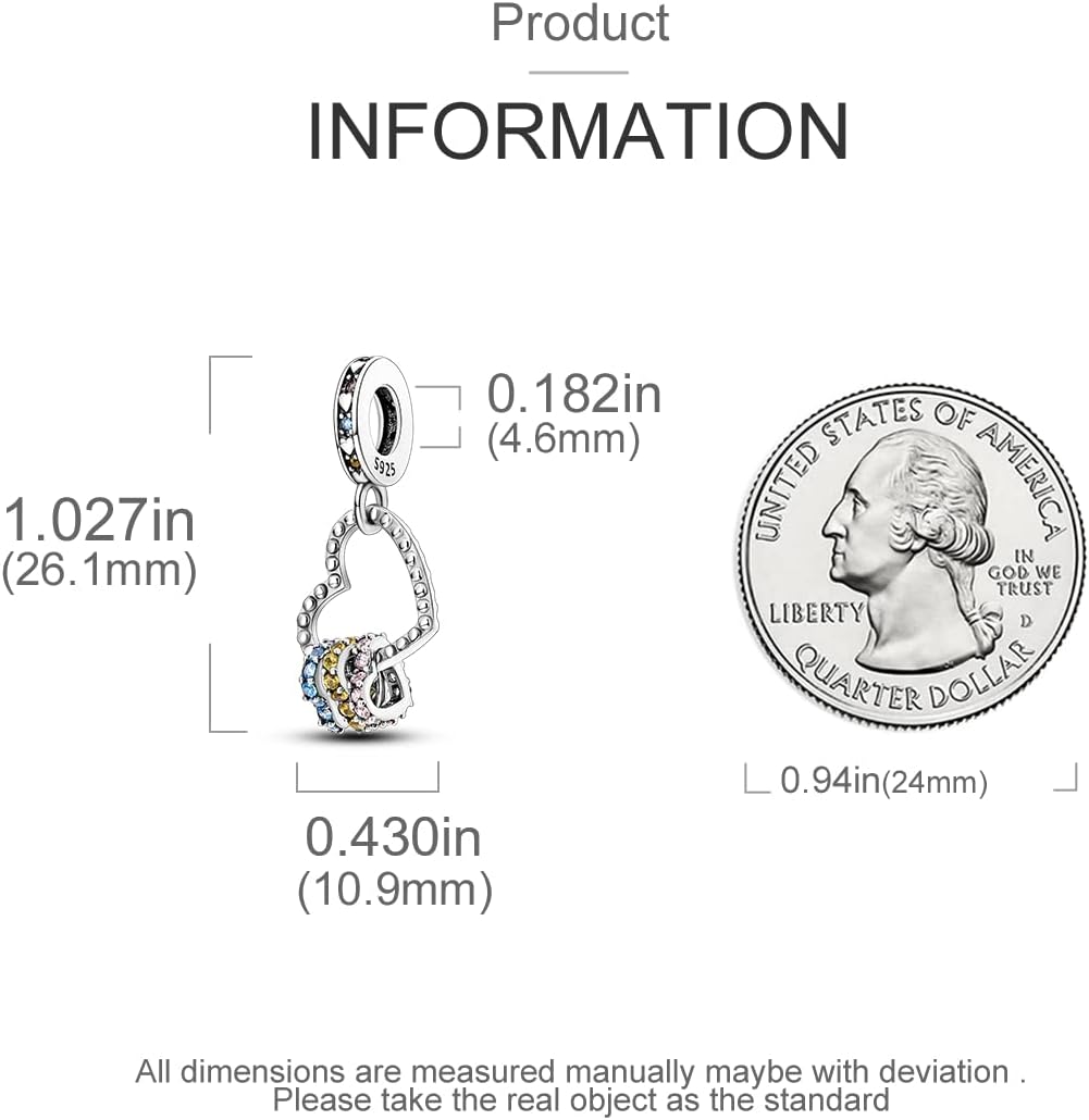 MULA 925 Sterling Silver Charms for Bracelets and Necklaces Handbag Dangle Pendants Beads Cute Cat Turtle Charms Jewelry for Women - Image 4