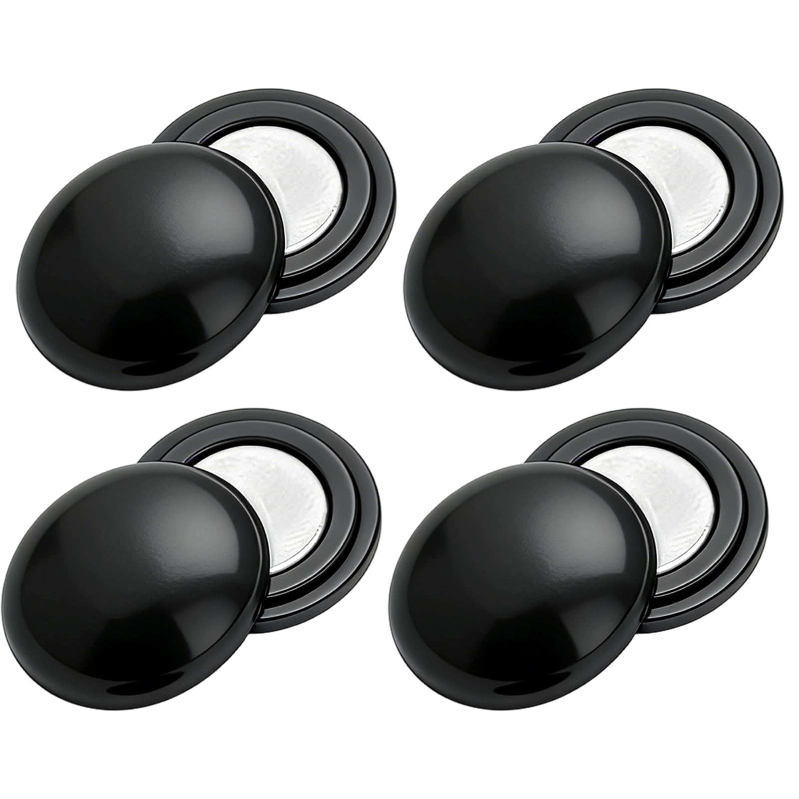 Lot de 4 supports pour numéro de dossard, aimants pour numéro de dossard, accessoires d'athlétisme, fixation pour numéro de dossard, aimants à utiliser pour marathon, convient pour les dossards