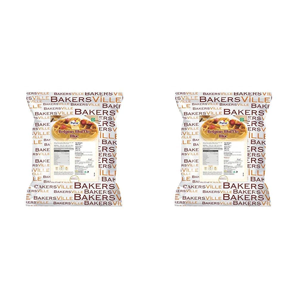 Purix Belgian Waffle Mix - 1 Kg (Pack of 2) (B0D815TPWR) Amazon Price History, Amazon Price Tracker
