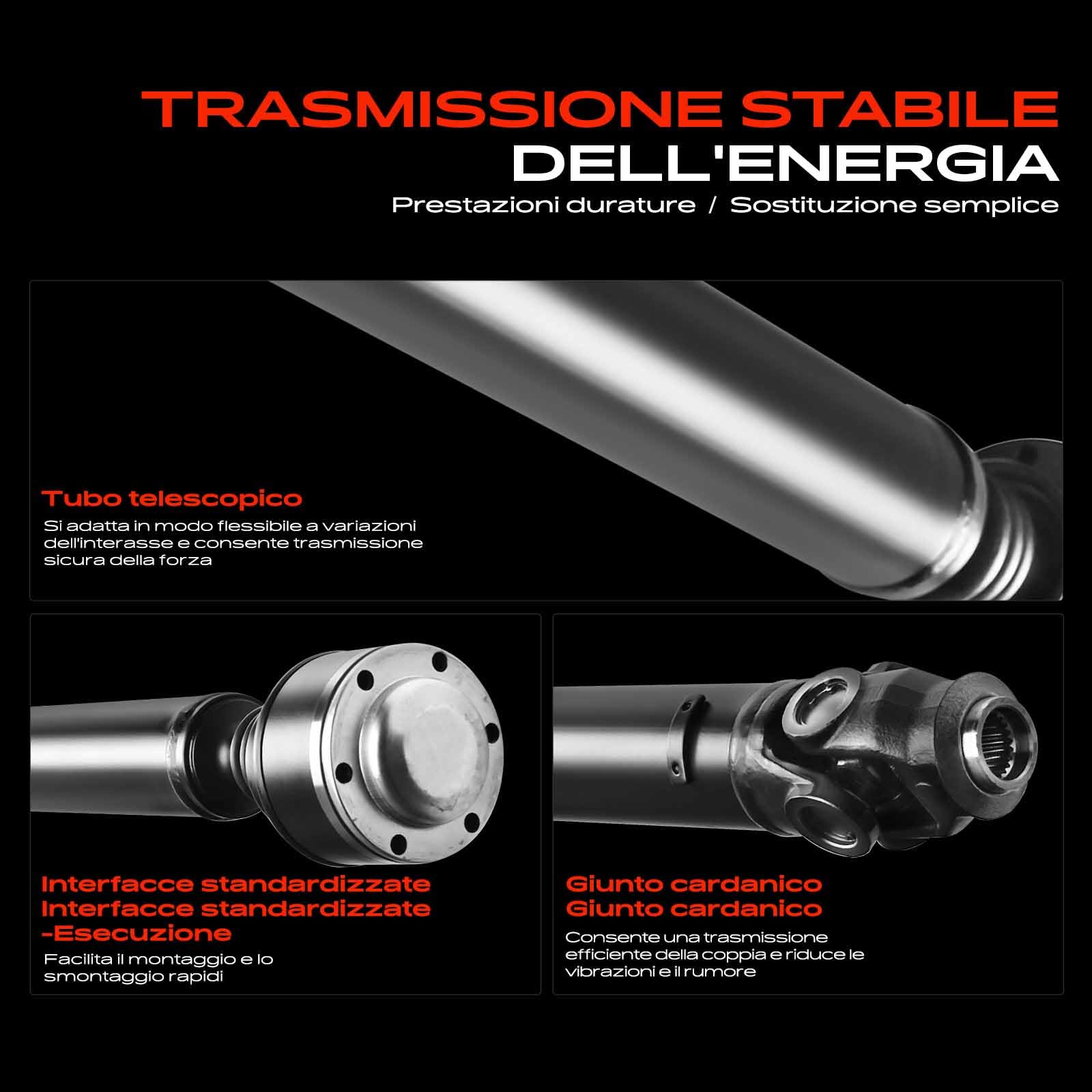 Frankberg Albero cardanico assale anteriore TVB000090