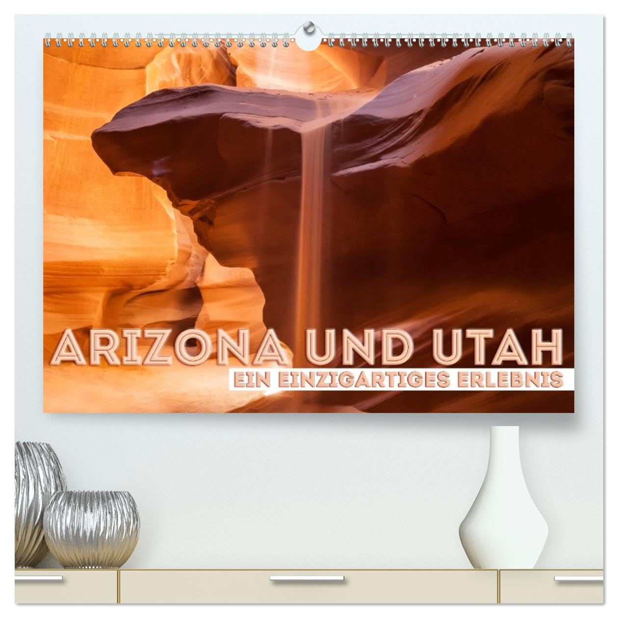 Calendrier 2026 Arizona et Utah A2 paysage grand format impression brillant