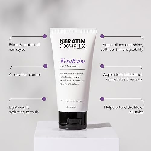 Miniatura 3 de Keratin Complex Kerabalm - Bálsamo para el cabello multibeneficio 3 en 1, 1.7 onzas