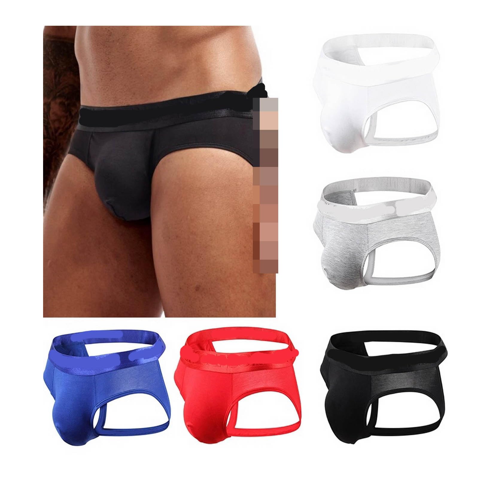 Faringoto Hombres Sexy Jockstrap Ropa Interior G String Tangas Lencería Masculino Bragas Calzoncillos