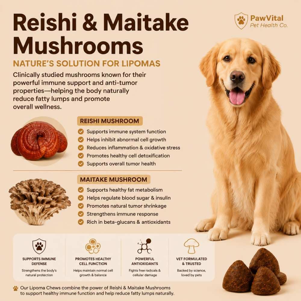 Lipoma Treatment for Dogs – Lumps & Bumps Support, Helps Reduce Fatty Tumors, Turkey Tail Mushroom Chews for Immune Health with L Carnitine, Chicken Flavor, 150 Soft Chews — Amazon image 9