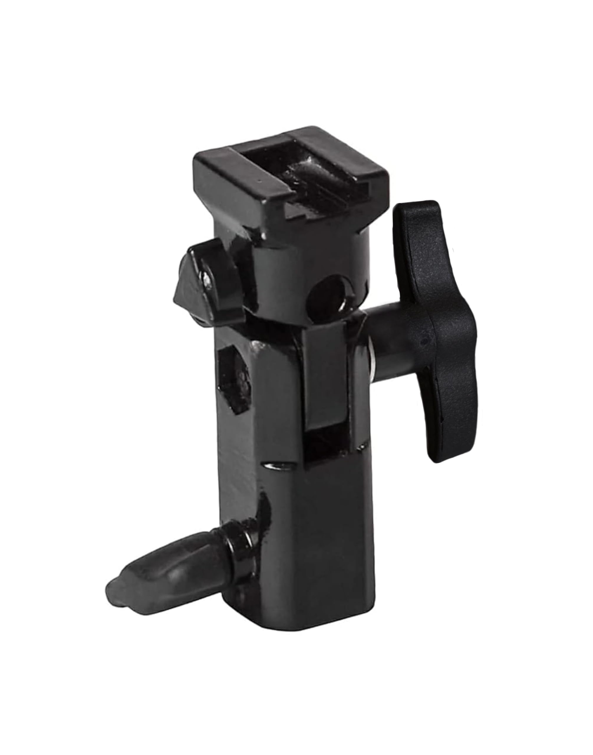 S1 Umbrella Bracket Heavy Duty Flash Light Stand Umbrella Holder B Bracket Speedlite Holder (CNC Aluminium) in Black Color-image-38
