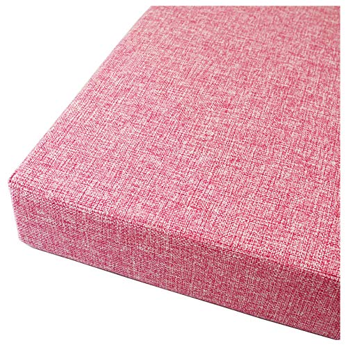 Coussin de chaise de salle à manger rose 60x35 contre les assises rigides - 2