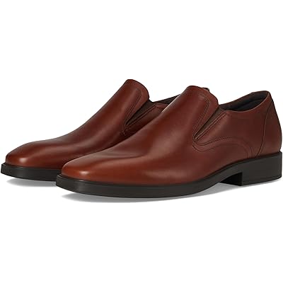 ECCO Milan Plain Toe Slip On Loafer mink