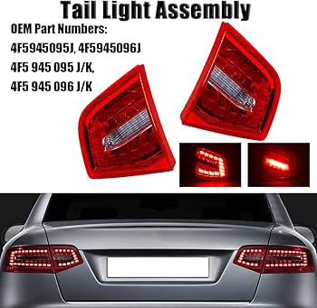 Amazon.com: JESYMBX For Audi A6 C6 S6 Quattro RS6 Saloon Sedan