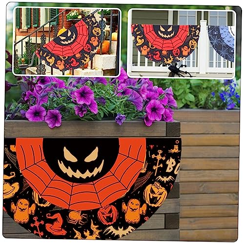 Guirlande de fanions Halloween Kisangel décorations extérieures 3 x 2 - 4