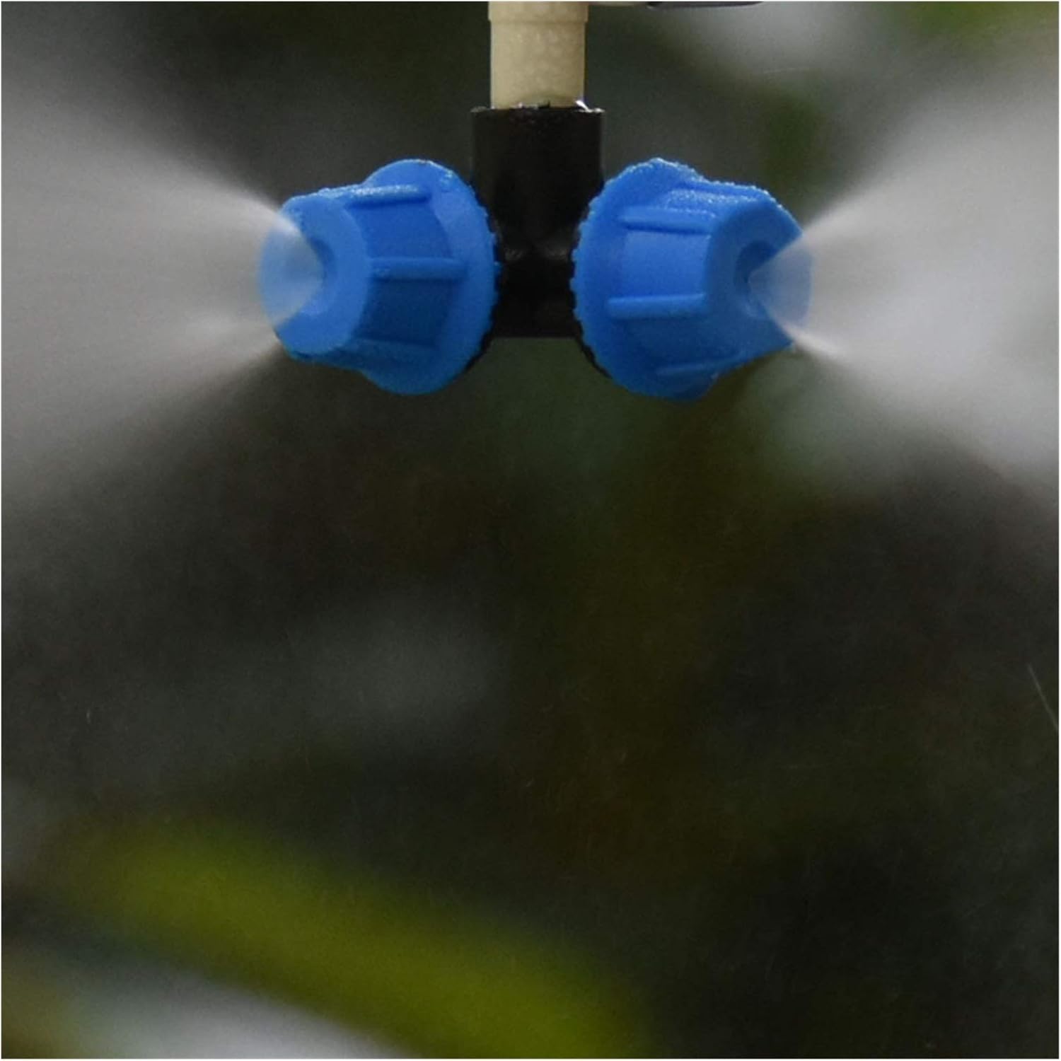 Gardening Watering System Tools Hanging Anti-Dripping Spray Nozzles Cross-atomizing Sprinkler Cooling Mist System to The Greenhouse Drip Irrigation 10set (Color : 5 x Way)