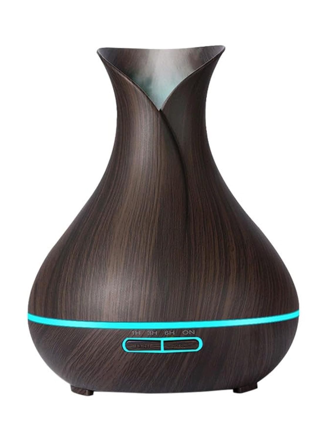 Aroma Essential Oil Diffuser Cool Mist Humidifier Black 400Ml Multicolored