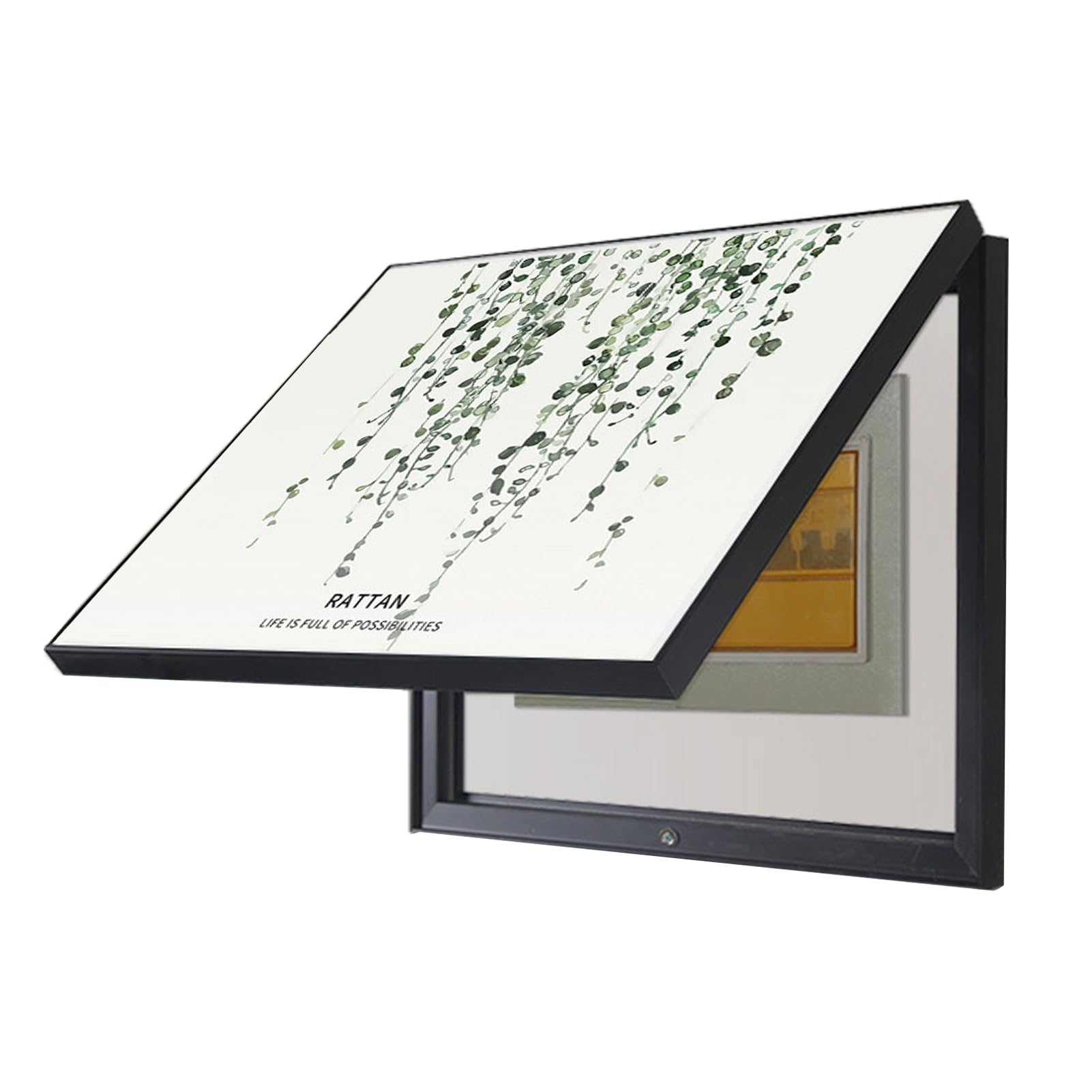 Copertura Decorativa Per Contatore Elettrico - Quadro Con Cornice | Nasconde Scatole Elettriche | Vari Formati