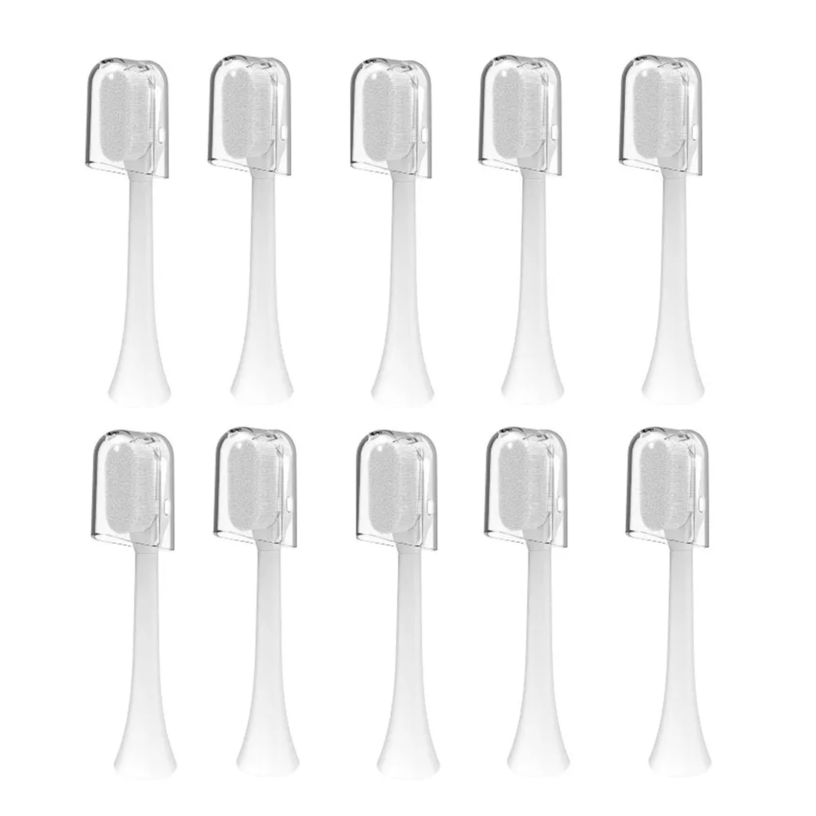 Cabezales de cepillo 5/10 piezas compatibles con dientes eléctrico(WHITE)