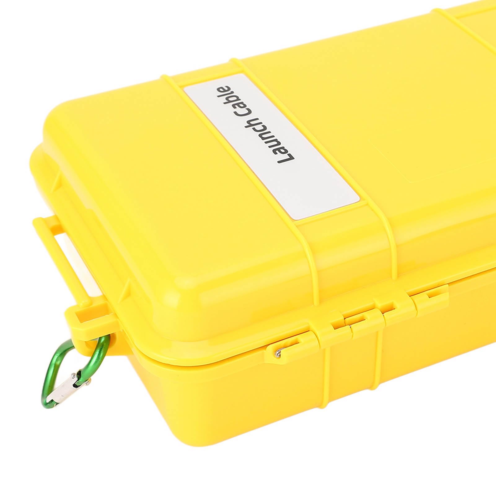 Hyuduo Caja de Cable de Lanzamiento OTDR Cable de Prueba de Fibra óptica Portátil Impermeable SC SC UPC 2KM Modo único 1310 1550 Nm para Redes Informáticas de Telecomunicaciones CATV y Técnicos de