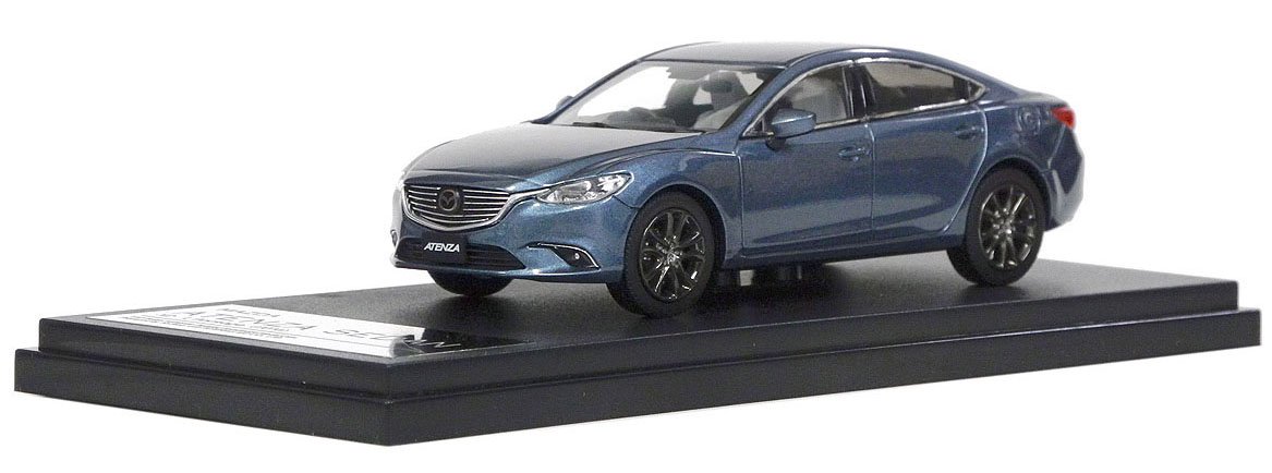 Hi-Story 1/43 Mazda Atenza Sedan アテンザセダン Amazon | Hi Story 1/43 MAZDA ATENZA SEDAN (2016) ブルーリ