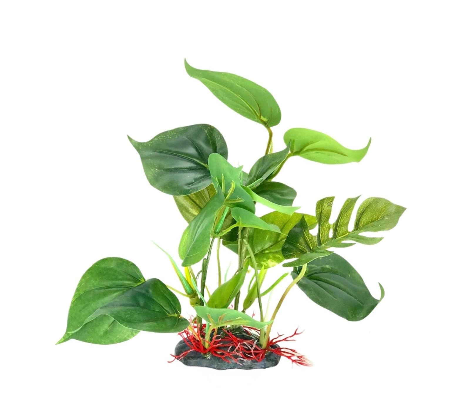 Planta artificial para acuario de 15 a 30 cm, color 2