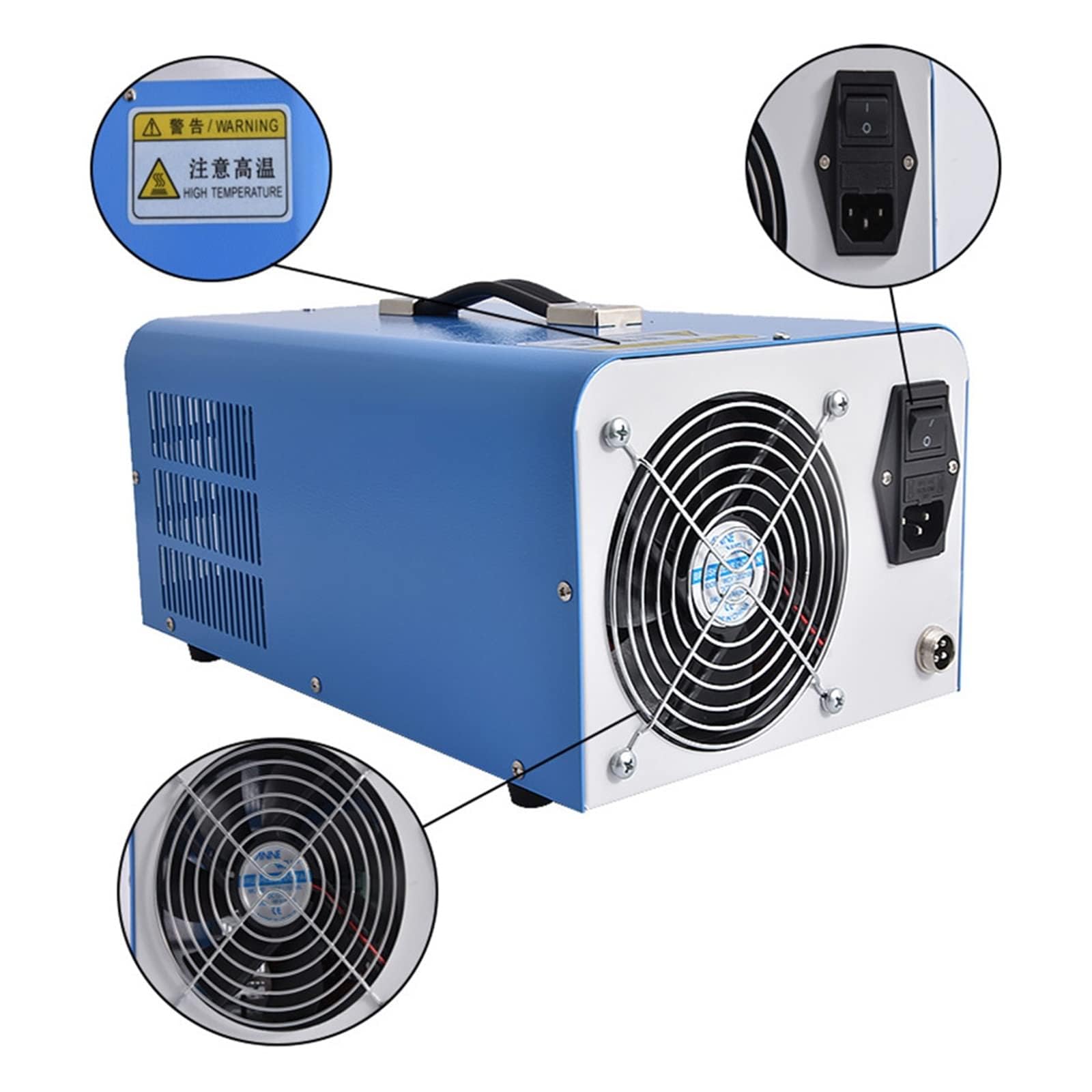 Probador de capacidad de batería portátil, carga electrónica de 40 A/200 W, comprobador de carga y descarga para baterías de litio y plomo-ácido (220 V)