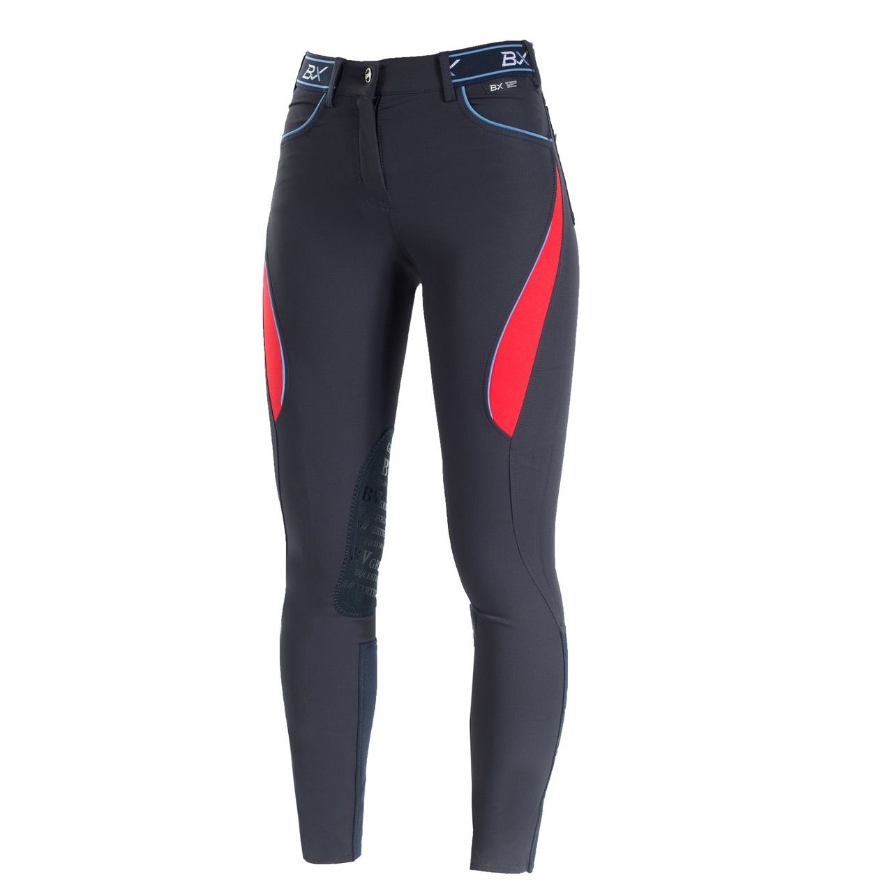 HORZEB Vertigo BVX Women's Xandra Silicone KP Breeches - Dark Navy - 44