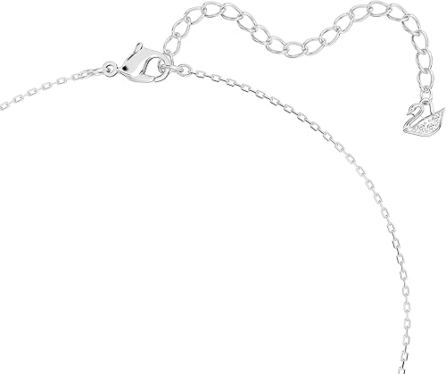 Miniatura 3 de Swarovski Colección de joyas de pera, acabado rodio, cristales transparentes