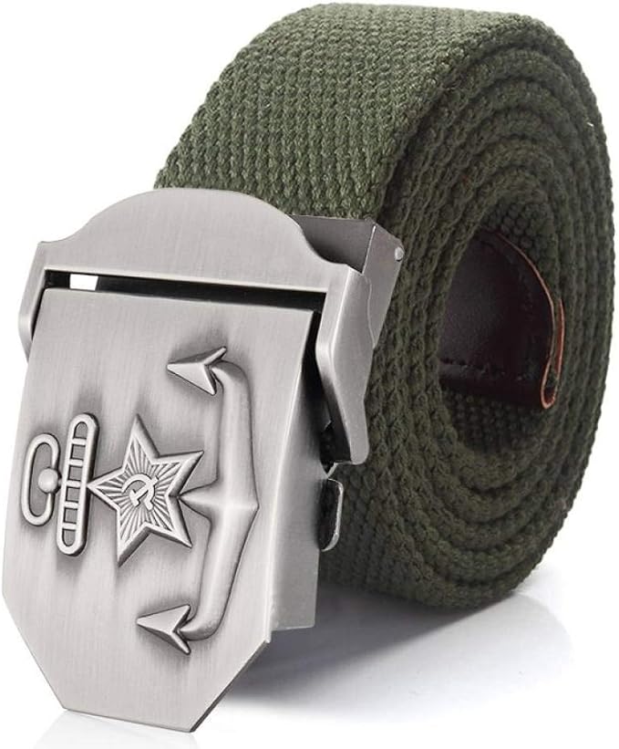 navy web belt