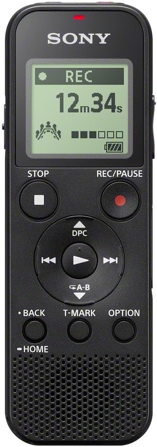 Sony ICD-PX370 Mono Digital Voice Recorder with Built-In USB Voice Recorder,black : Electronics