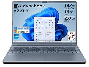 Amazon.co.jp: dynabook AZ/LY Webモデル【大画面16型 DVD