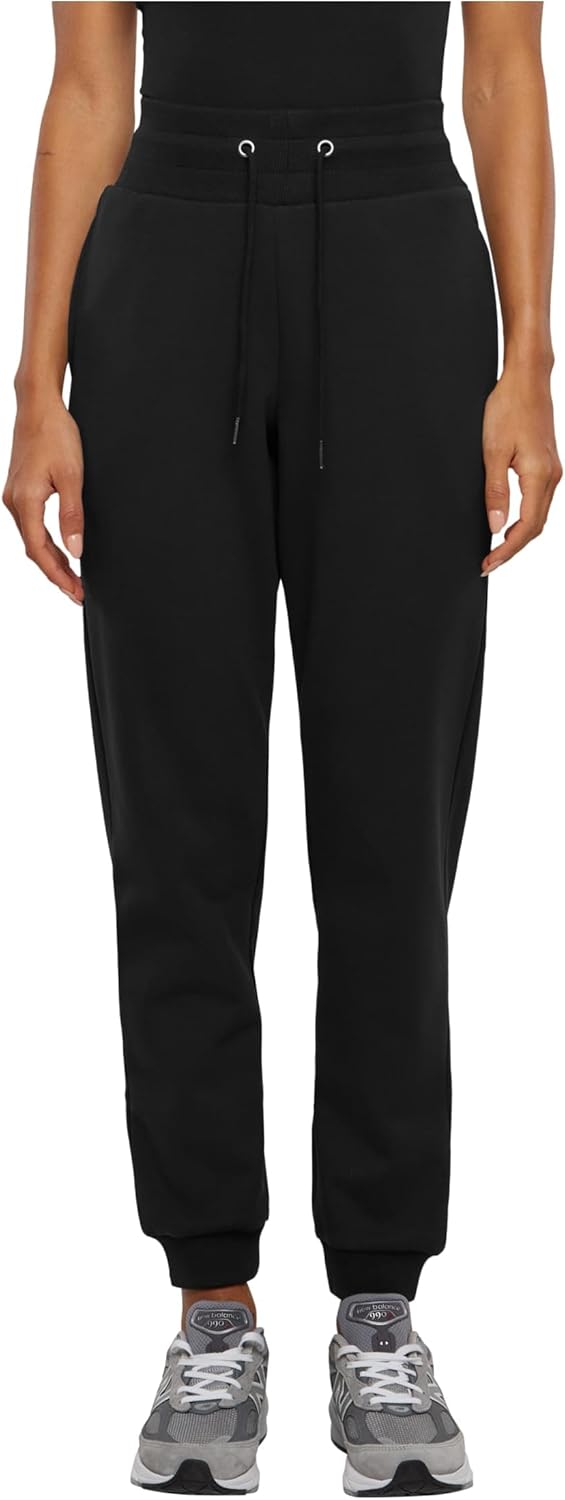 Urban Classics Cozy sweatpants voor dames, zwart, 4XL