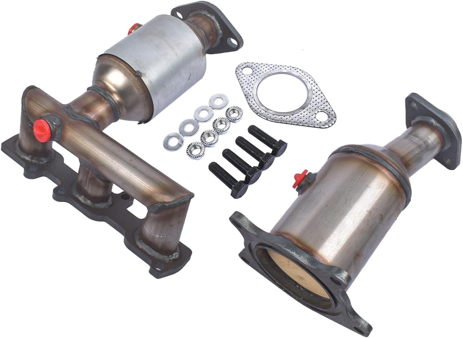 PE16719-20X Catalytic Converter Replacement for Ford Edge 3.5L 3.7L 2011-2014, Explorer 3.5L 2011 2012, Lincoln MKX 3.7L 2011-2015 Front Left＆Right Catalytic Converte Weonefit
