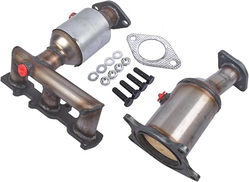 PE16719-20X Catalytic Converter Replacement for Ford Edge 3.5L 3.7L 2011-2014, Explorer 3.5L 2011 2012, Lincoln MKX 3.7L 2011-2015 Front Left&Right Catalytic Converte Weonefit