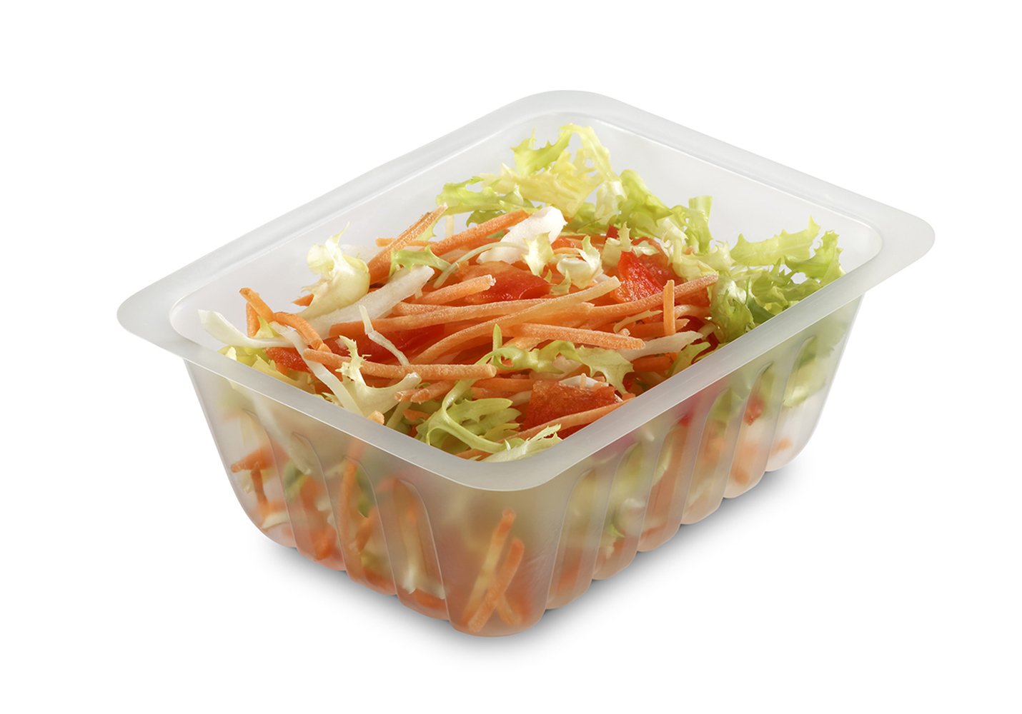 GUILLIN - CAISSIPACK B250T CARTON DE 3000 Barquette Charcutiere 250cc, Plastique, Transparent, 11,1 x 8,7 x 4,2 cm