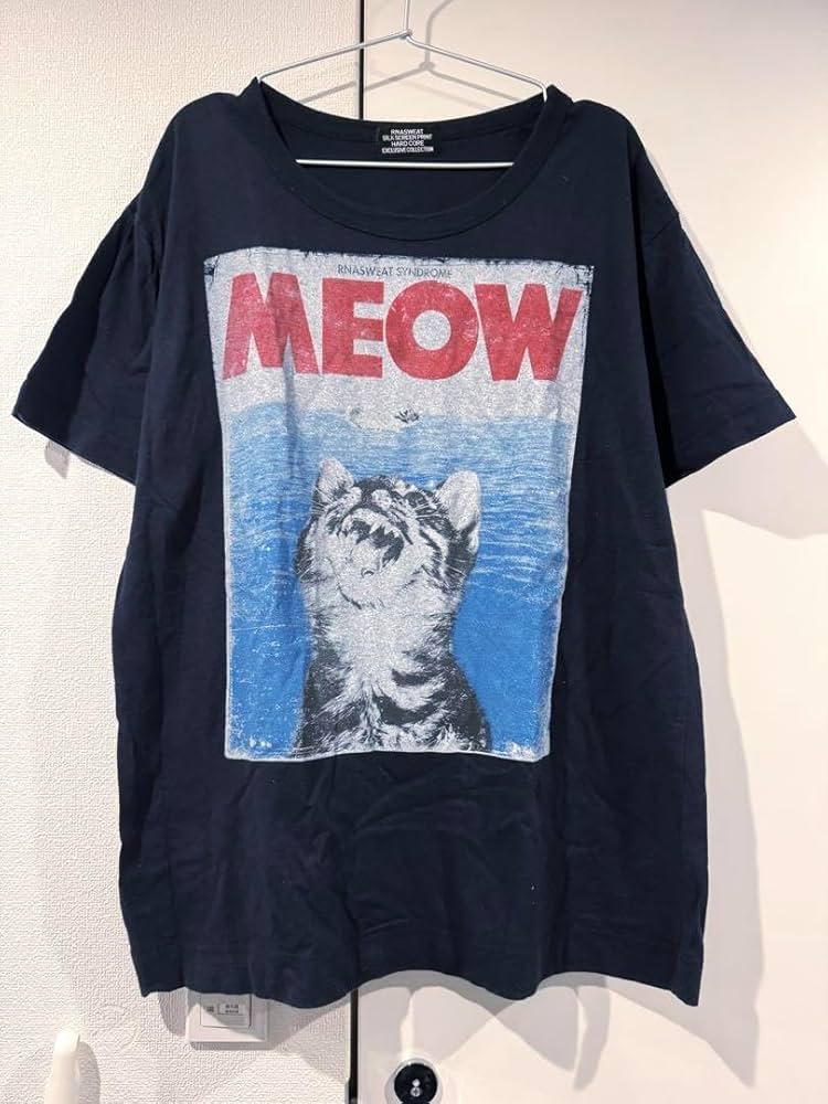 RNA - RNA SWEAT アールエヌエースウェット 7分袖Tシャツ ホラー 唇  M Amazon.co.jp: RNA SWEAT キャットジョーズプリントボーイズT