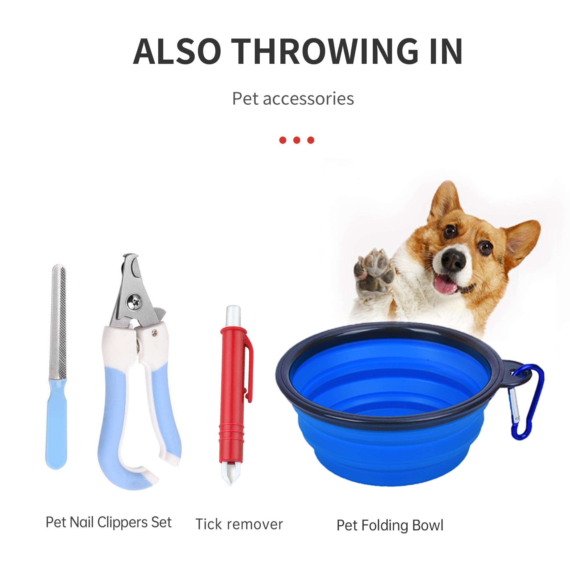 MediCounter Kit completo de primeros auxilios para mascotas para una protección total para las necesidades de tus mascotas