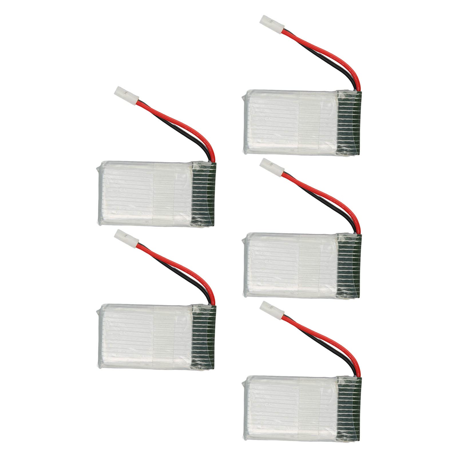 Quadcopter X5C 802540 800 5PCS 802540 800mAh RC Drone Batería Portátil RC UAV Batería de Respaldo Accesorios para SYMA X5C X5C-1 X5 X5SC X5SW M68 K60 - Batería UAV de Control