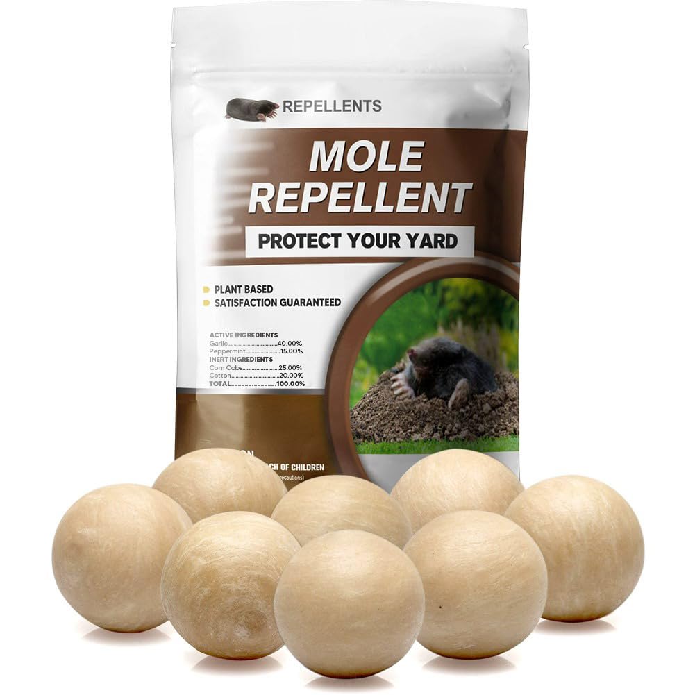 KQCWKH Mole Repellent Balls