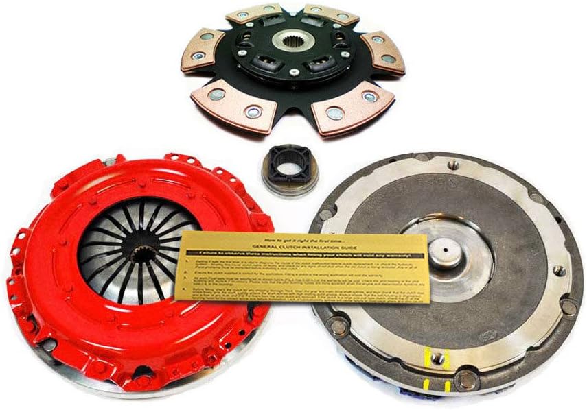 EFORTISSIMO Racing Stage 3 Clutch Kit with Integrated Flywheel (1995–1999 Mitsubishi Eclipse)