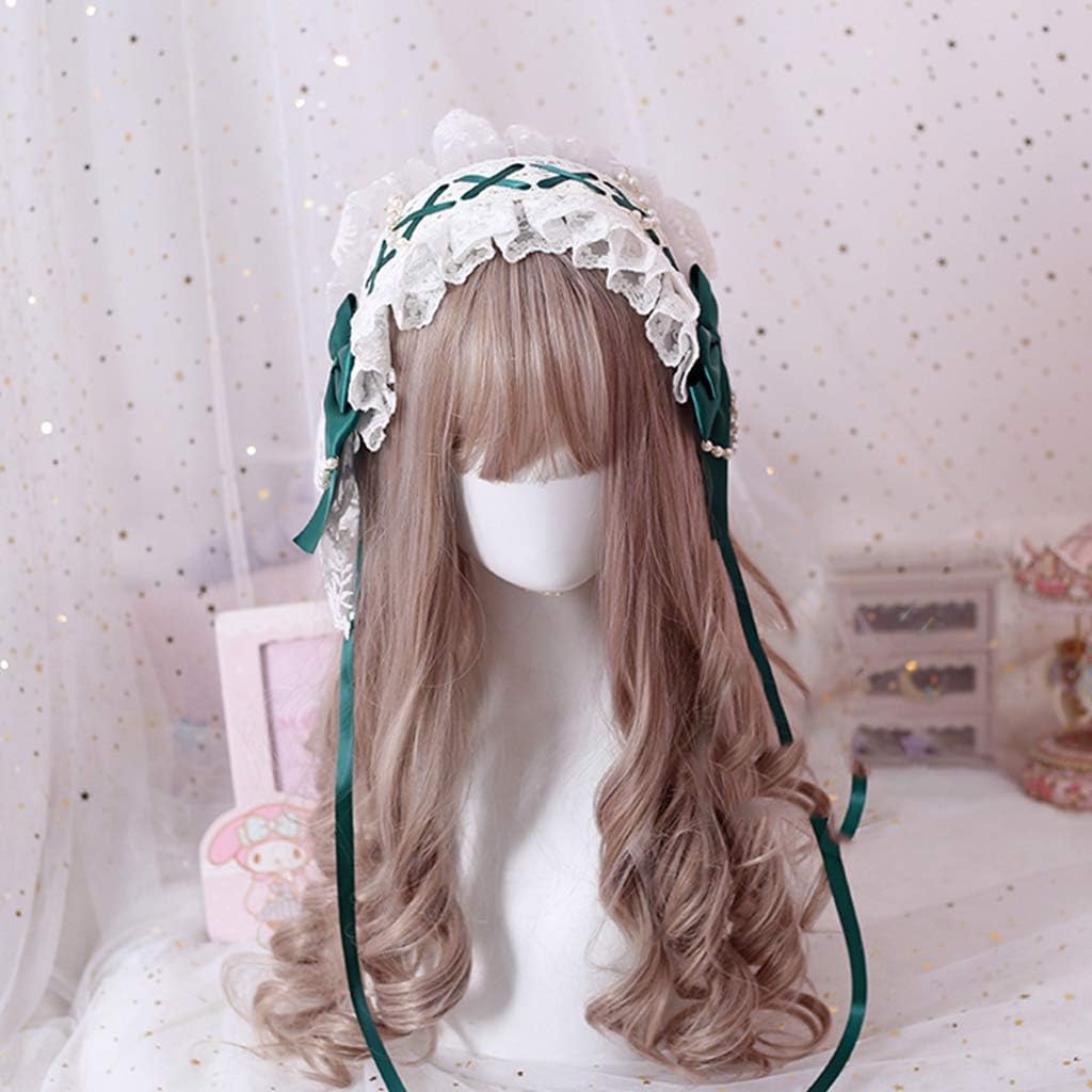 トクとユウ] レースヘッドドレス 髪飾り ロリィタ ヘアアクセサリー 髪  