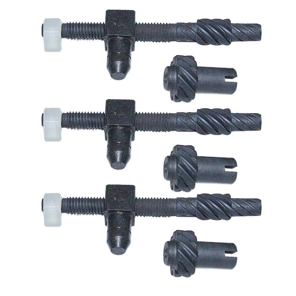 Kit de 3 Tornillos tensores de Ajuste de Cadena for Motosierra Rancher 455 460, Pieza de Repuesto 575260403