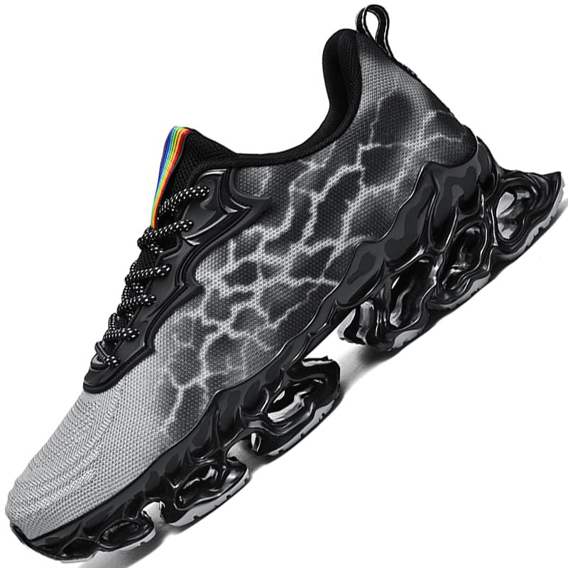 Fashion Sneakers for Men Tennis Running Shoes Mens Trail Running Men's Athletic Blade Shoe Sport Man Red Yellow Black Size