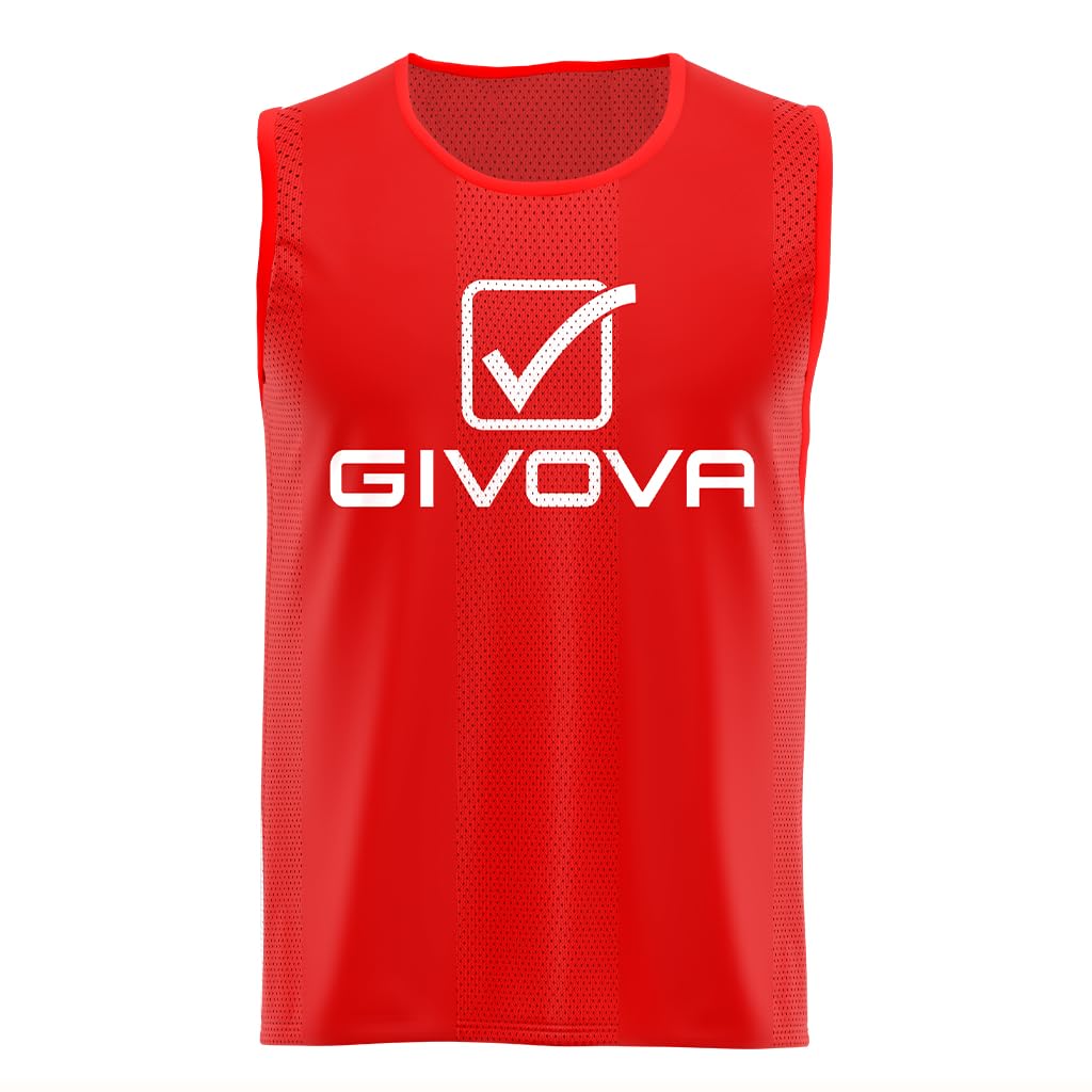 Givova, camiseta pro formación, rojo, L