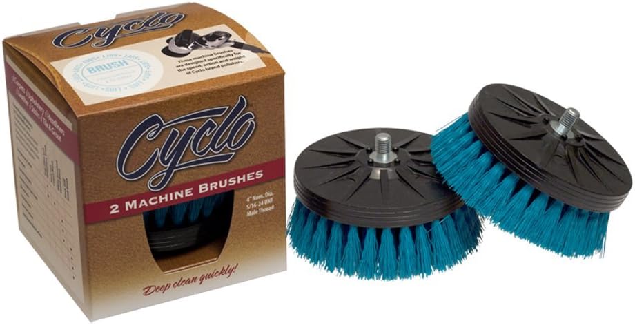 Cyclo (76-830x2-2PK) Shampoo Brush with Aqua Soft Bristles, (Pack of 2)